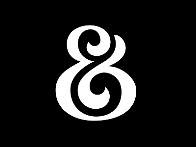 Ampersand ampersand lettering type typography