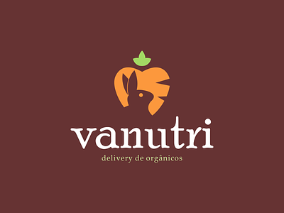 Design de Logotipo (post 2/3) Vanutri Delivery de Orgânicos