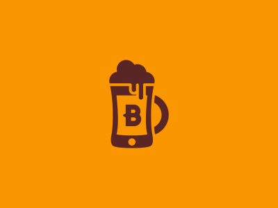 Icon Beerfy Application app brand branding flat design grid icon isotipo logo minimalist mobile symbol ux