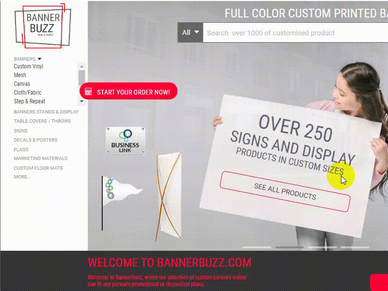 Banner Buzz by RavishDESAI on Dribbble