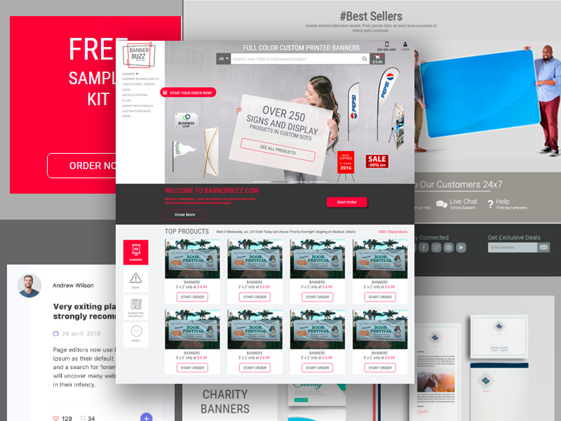 Banner Buzz By Ravishdesai On Dribbble
