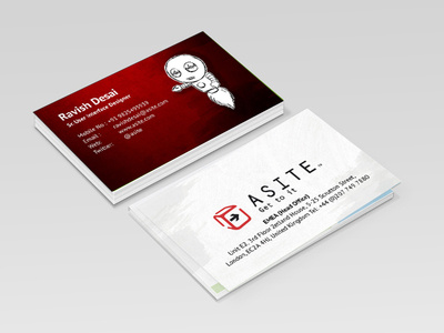 Cards Asite graphic design logo vector