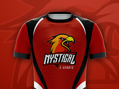 Jersey Esports Design for Mystical clothes clothing design designer esports gamer gaming jersey logo logopond mystical videogames