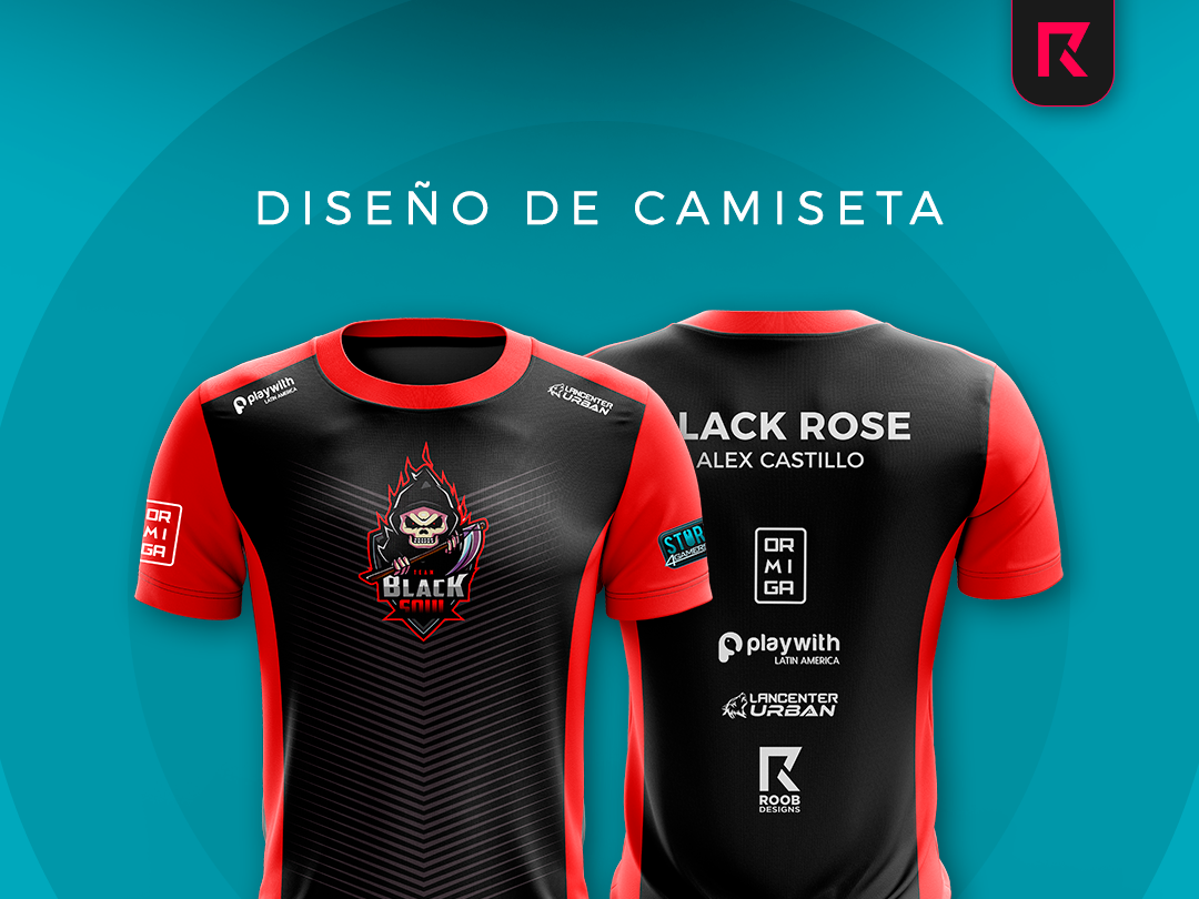 Download Black Soul Present Jersey by ROOB Designs on Dribbble