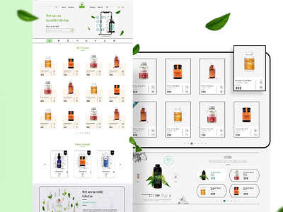 Online drugstore design business company drugs shop drugstore french company green medicine healthy style lifestyle logotype medicine pharmacy pharmacy logo pharmacy web pharmalife retro style ui ui design vintage web website design