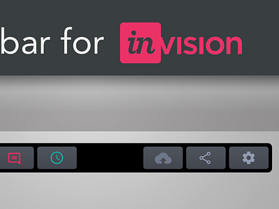 Invision Touch Bar   Track Pad