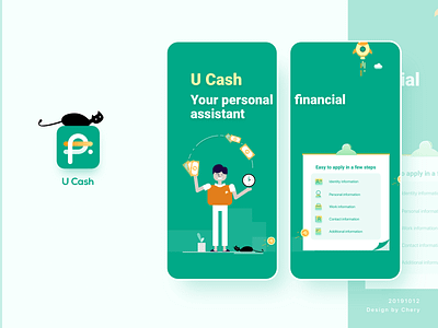 Fincace - U Cash-UI/UX/Visual