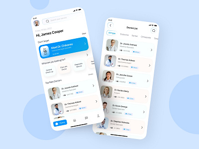 Medical Doctor app for iOS and Android