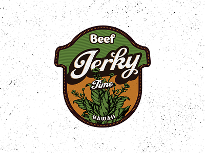 Jerky badges cigar emblem font grunge lettering logo smokers texture tobacco typography