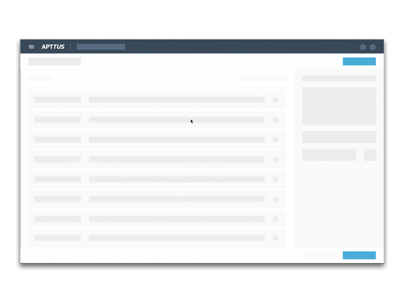 Nova Design System, List with Panel