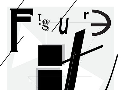 Figure It Out abstract type typography