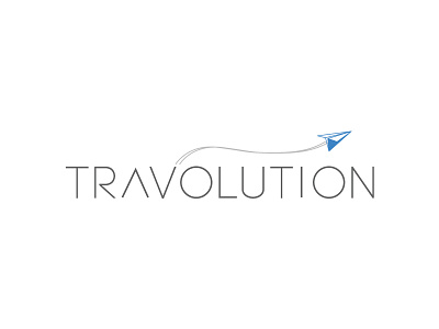 Travolution Logo brand identity graphics logo softwarelogo