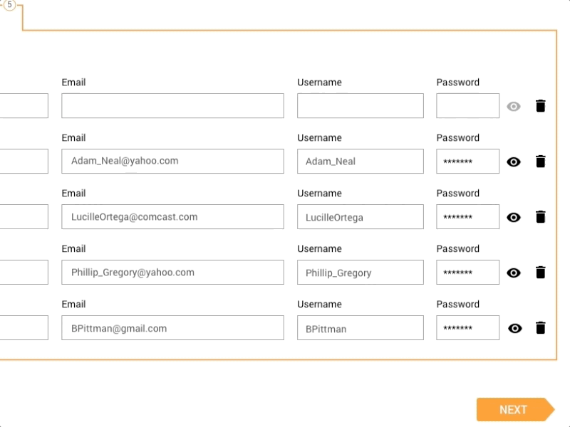 Inline Delete Interaction delete inline inlinedelete interaction microinteraction principle