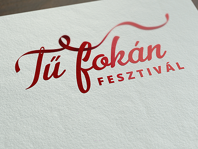 Logo design for Tű Fokán Festival