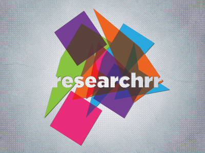 Researchrr Logo colors identity logo logotype researchrr web app