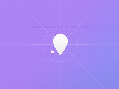 New linked task icon icon link minimal minimalism onfleet pin simple sketch