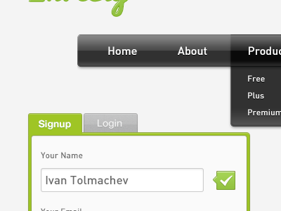 Currently Working On button dropdown forms login navigation tabs ui