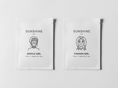 sunshine girl illustration