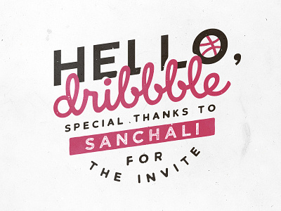 Hey Dribbble!