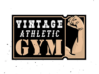 Vintage Gym Badge