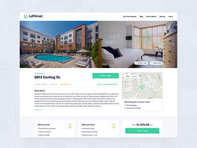 LoftSmart - Property Page
