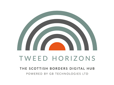Tweed Horizons Logo brand identity branding design logo logo design vector