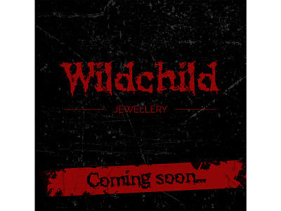 Wildchild Alternative Jewellery alternative brand identity branding branding design digital graphic design jewellery jewelry logo typography
