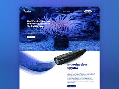 Spydro - Ecommerce web eco ui ux web