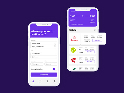 Flight Booking Mobile App