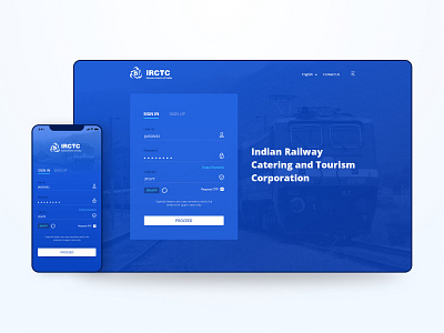 IRCTC - Redesign Concept