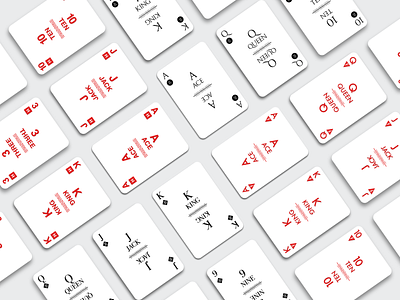 Card Deck card deck deck design playingcards sketch typography