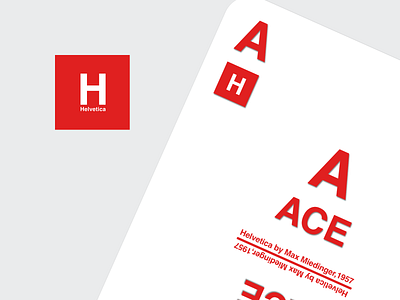 Suit #2 - Helvetica card deck design playingcards sketch typography