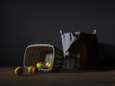 Still life 3d 3dmax corona renderer furniturun still life