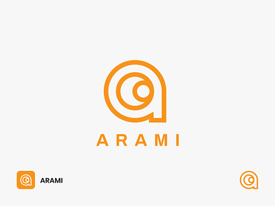 Arami Logo a logo alphabet logo branding camera camera icon eye future lens lenses letter a lettermark lineart linelogo logodesign logomark look modern photography symbol vision