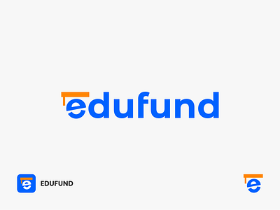 Edufund Logo alphabet logo bachelor hat colleges degree digital e letter logo e logo education logo finance logo fund graduate hat lettermark loan logo design logomark online school service student study