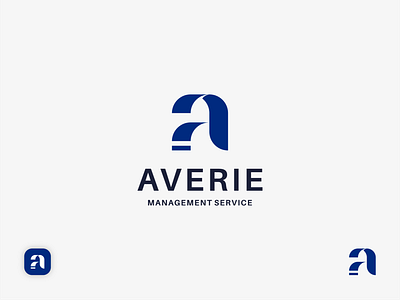 Logo Averie Management Service a logo accounting alphabet a bold capacity corporate finance finance business icon design integrity letter a lettermark logo design logomark management modern pace provide symbol