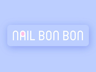 'NAIL BONBON' Logo. branding bx ci graphic logo