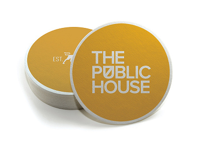 The Public House branding graphic design identity