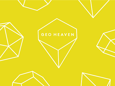 Geo Heaven Logo brand identity branding geometric jewellery logo logo design
