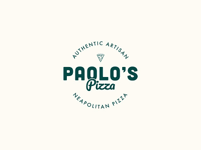 Paolo's Pizza Logo Concepts by Adam Boyle on Dribbble