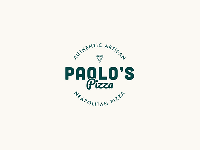 Paolo's Pizza Logo Concepts animation branding concepts illustraion logo logodesign pizza typography vector