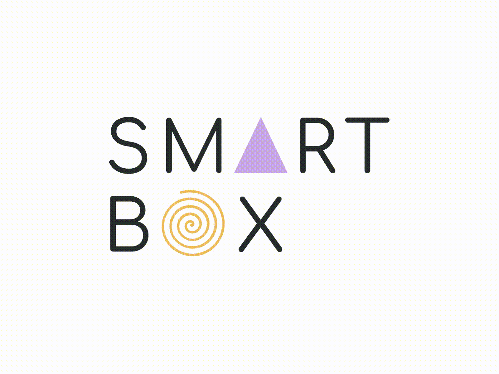 Smart box logo animation brand branding child design education graphic design kids logo logos logotype mi minimal study typograpy