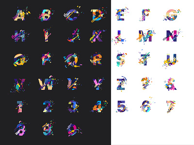 FREE SPLASH FONT branding colorful decoration free free font identification letering patterns typogaphy