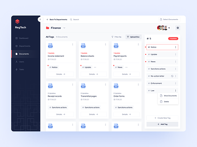 Regulatory Change Management Template application dashboard dashboard app dashboard template dashboard ui dashboard ux design system figma figma library figmadesign kit temple ui ui design ui kit ui library ux web web apps webdesign