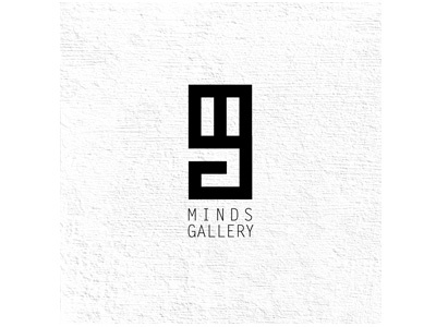 Minds Gallery Official Logo adobe behance brand branding design dribble icon inspiration logo logo design photoshop