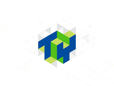 TY geometric illustion logo optical ty