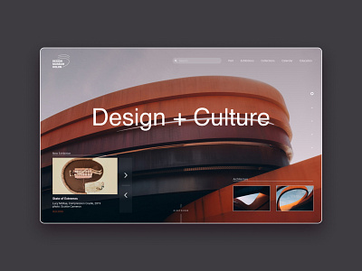 Design Museum Holon branding gradients interaction design logo design museum typography ui ux