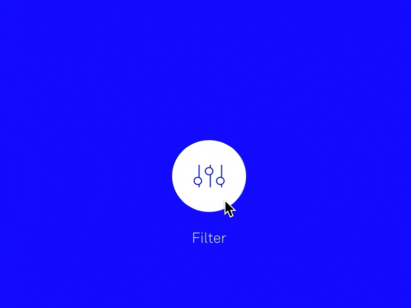 Filter Microinteraction flinto