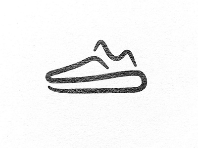 The logo design I made for sneakermarket.io minimallogo onelinelogo sneakerillustration sneakerlogo