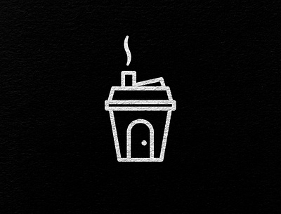 A minimalistic logo design for a coffee shop. café logo coffee cup illustration coffee logo coffee logo design minimal logo minimal logo design minimalism
